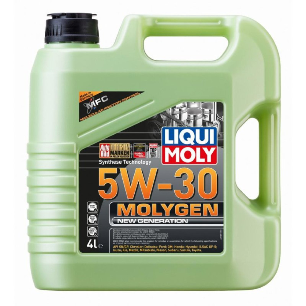 Моторное масло Liqui Moly Molygen New Generation 5W-30 4л (LQ 9042)