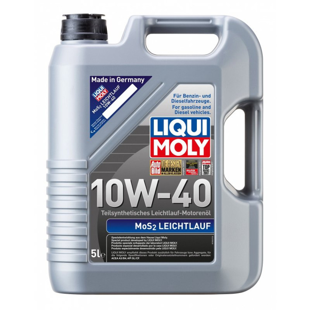 Моторна олива Liqui Moly MoS2 Leichtlauf 10W-40 5л (LQ 1931)