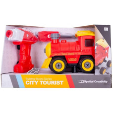 Конструктор Diy Spatial Creativity Поезд с электродвигателем (CJ-1379241) Конструктор Diy Spatial Creativity Поезд с электродвигателем (CJ-1379241)