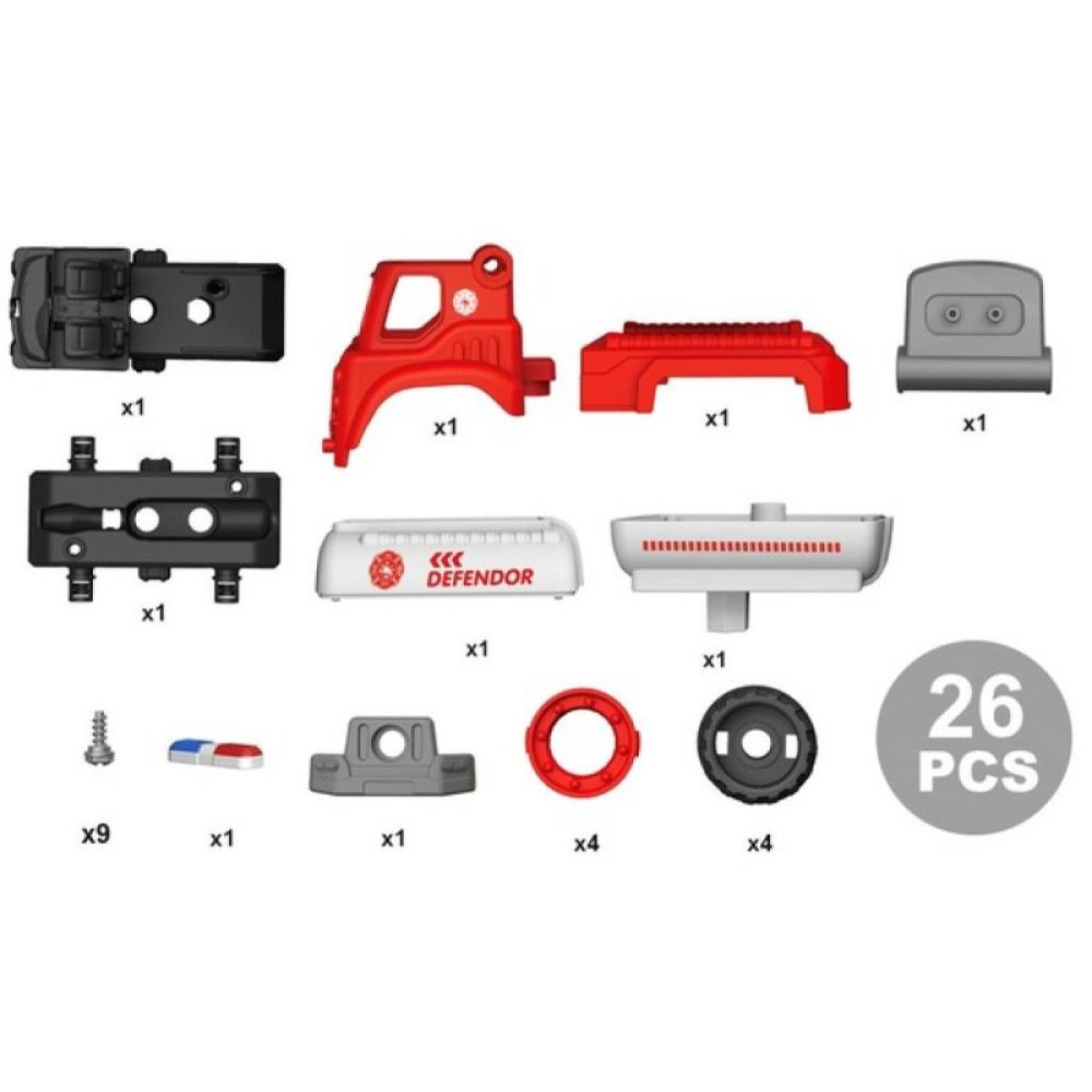 Конструктор Diy Spatial Creativity Пожарная цистерна (CJ-1614180)