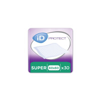 Пеленки для младенцев ID Proteсt Super 60 x 60 см. 30 шт. (5414874004012_5411416047902)