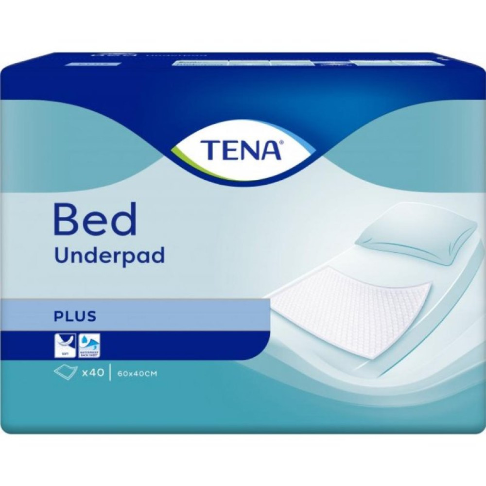 Пеленки для младенцев Tena Bed Plus 40x60 см 40 шт (7322540728859) Пеленки для младенцев Tena Bed Plus 40x60 см 40 шт (7322540728859)