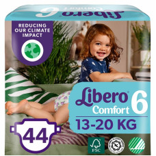 Подгузник Libero Comfort 6 13-20 кг 44 шт (7322541083926) Подгузник Libero Comfort 6 13-20 кг 44 шт (7322541083926)