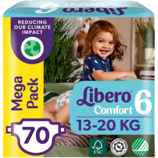 Подгузник Libero Comfort 6 13-20 кг 70 шт (7322541083414) Подгузник Libero Comfort 6 13-20 кг 70 шт (7322541083414)