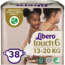 Подгузник Libero Touch 6 13-20 кг 38 шт (7322541071039) Подгузник Libero Touch 6 13-20 кг 38 шт (7322541071039)