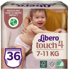 Подгузник Libero Touch 4 7-11 кг 36 шт (7322541091839) Подгузник Libero Touch 4 7-11 кг 36 шт (7322541091839)
