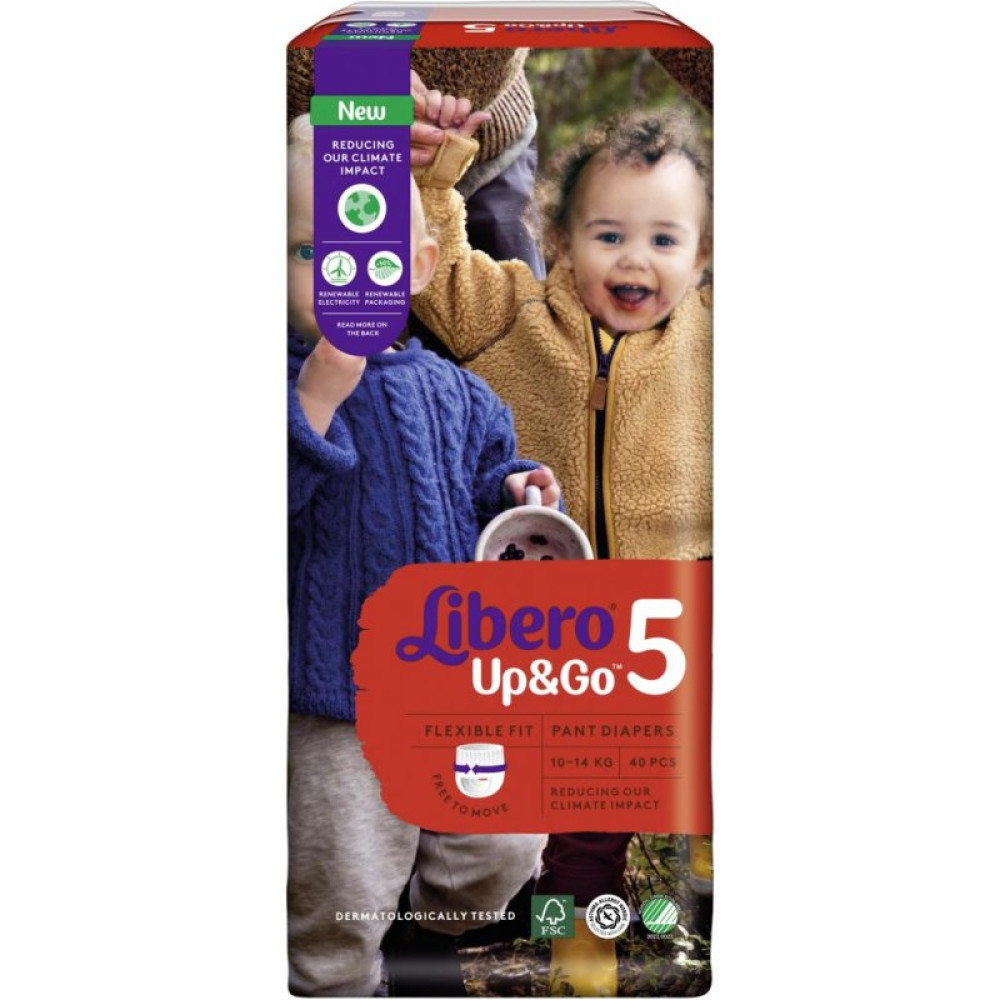 Подгузник Libero UpGo 5 10-14 кг 40 шт (7322541089706) Подгузник Libero UpGo 5 10-14 кг 40 шт (7322541089706)