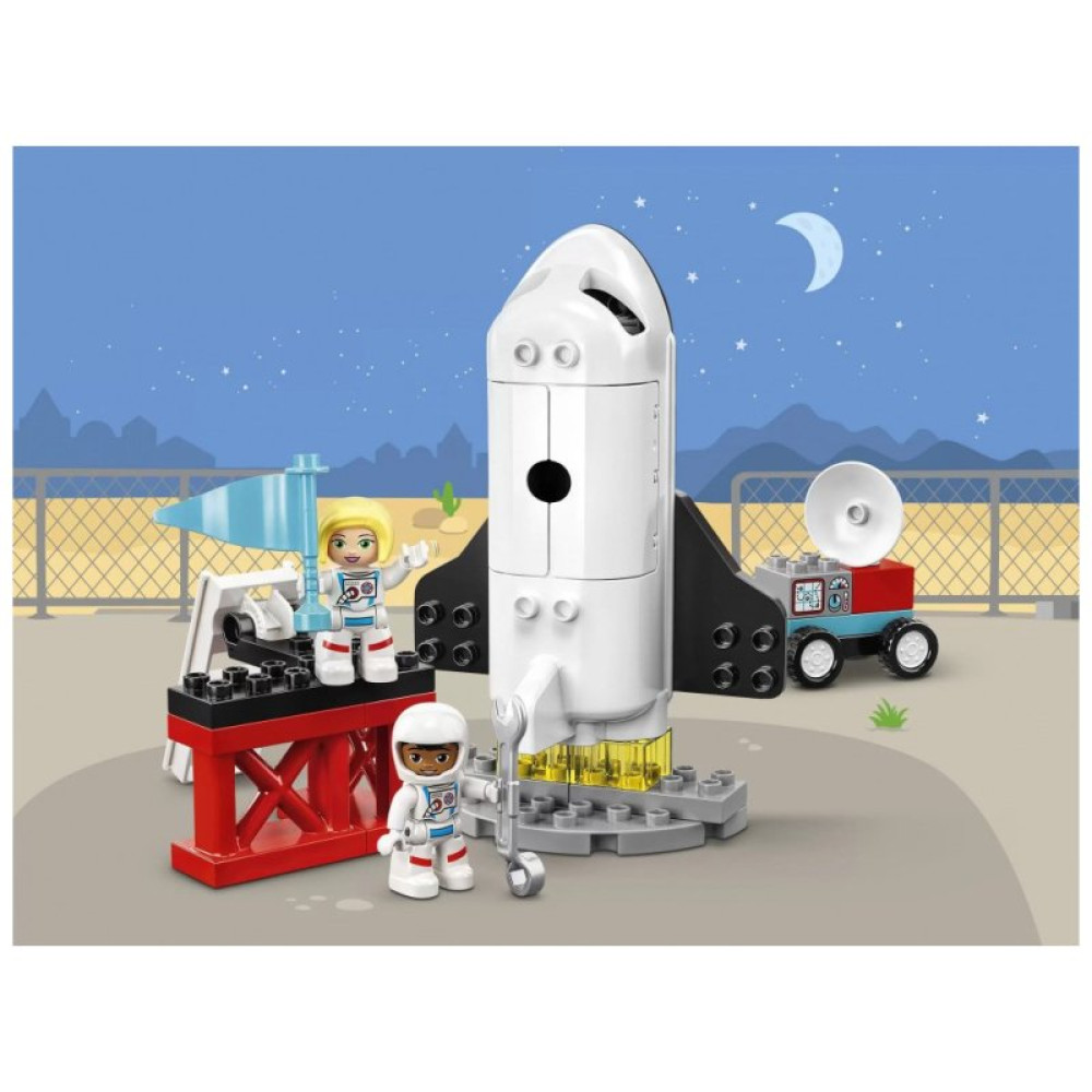 Конструктор LEGO Duplo Town Экспедиция на шаттле 23 детали (10944)