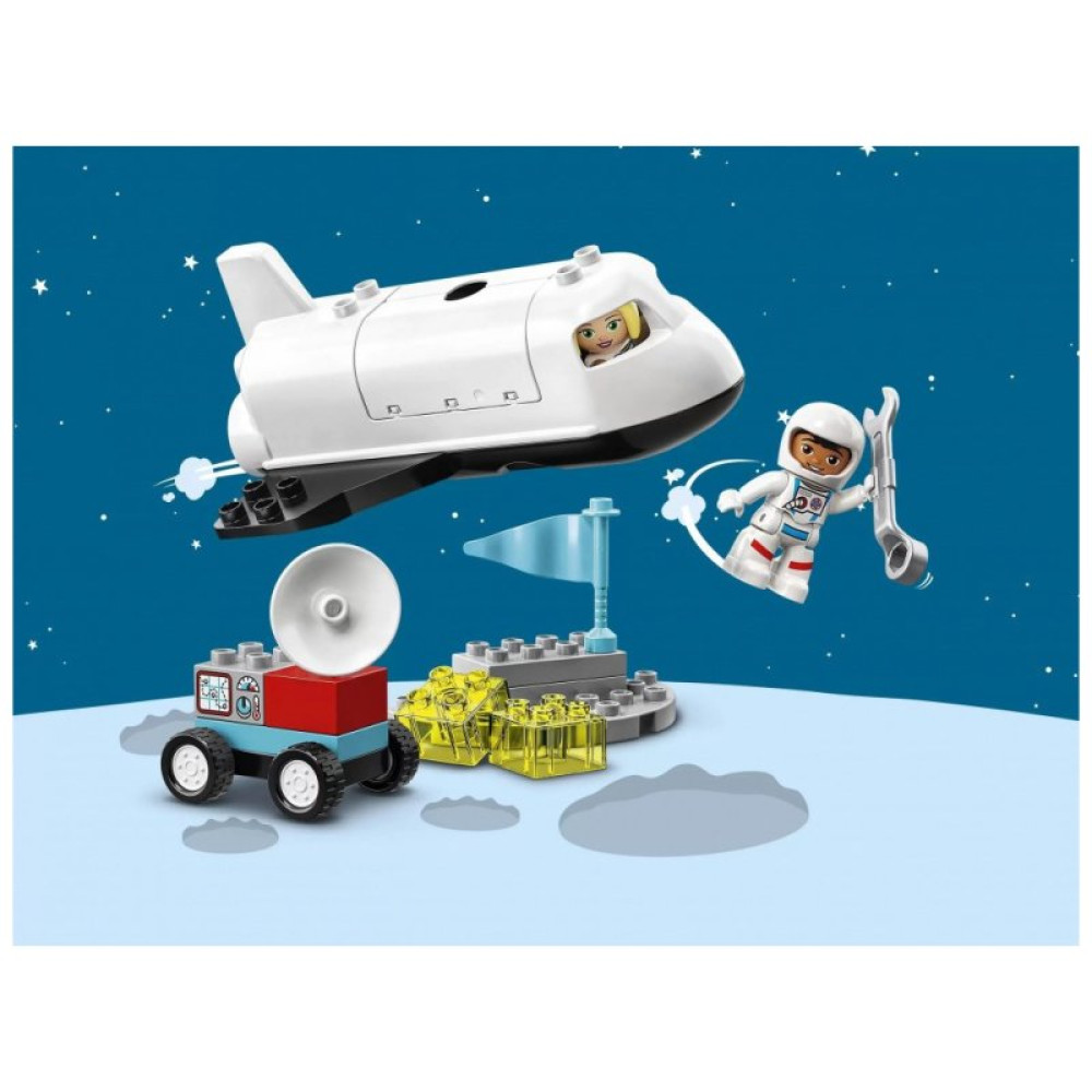 Конструктор LEGO Duplo Town Экспедиция на шаттле 23 детали (10944)