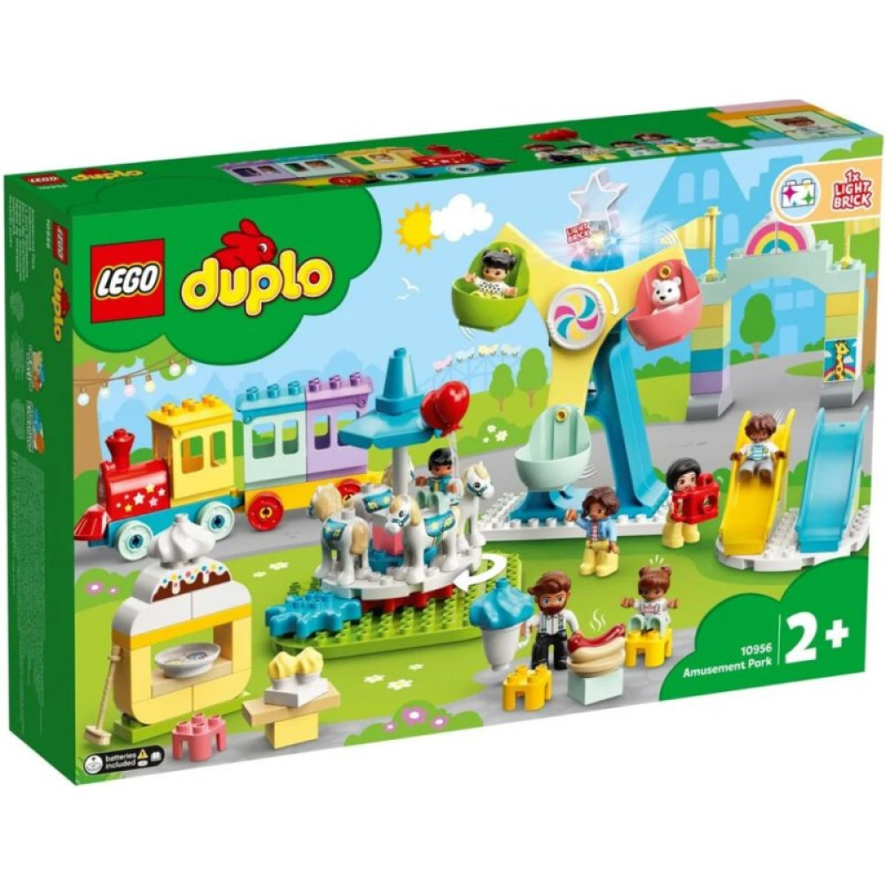 Конструктор LEGO Duplo Парк развлечений 95 деталей (10956)