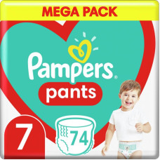 Подгузник Pampers трусики Pants Giant Размер 7 (17+ кг) 74 шт. (8006540069622) Подгузник Pampers трусики Pants Giant Размер 7 (17+ кг) 74 шт. (8006540069622)