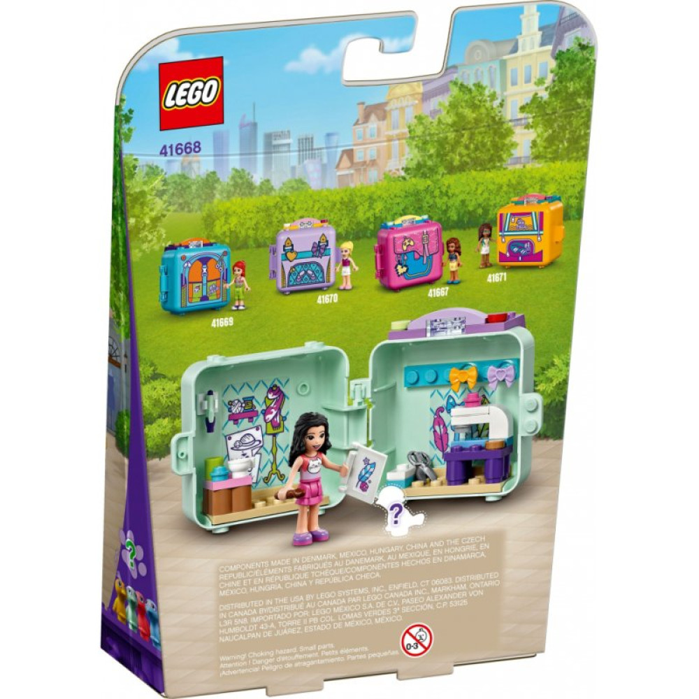Конструктор LEGO Friends Модный кьюб Эммы 58 деталей (41668)