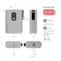 Батарея универсальная ColorWay 10 000 mAh Full power (USB QC3.0 + USB-C Power Delivery 22.5 (CW-PB100LPK2WT-PDD)