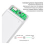 Батарея универсальная ColorWay 10 000 mAh Slim (USB QC3.0 + USB-C Power Delivery 18W) White (CW-PB100LPG3WT-PD)