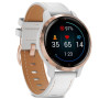 Смарт-часы Garmin Venu 2S, Rose Gold + White, Leather (010-02429-23)