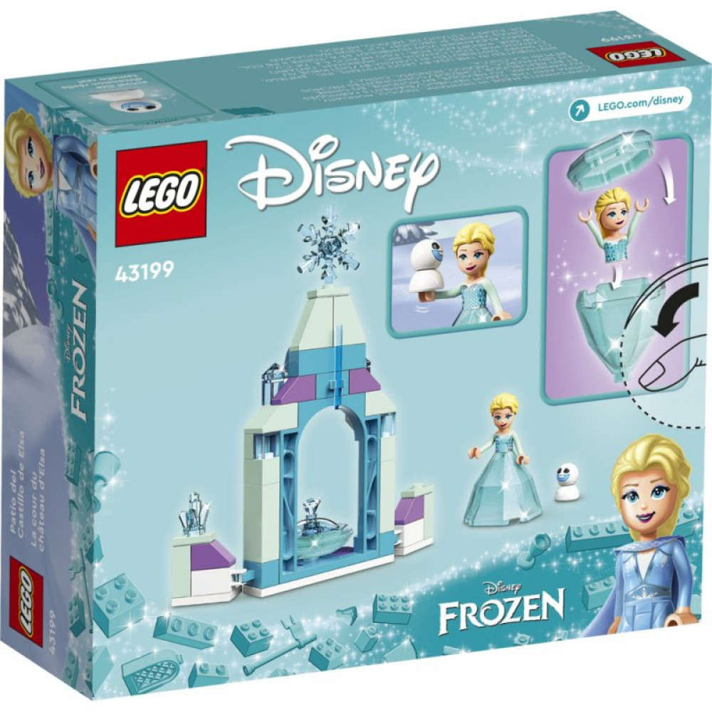 Конструктор LEGO Disney Princess Двор дворца Эльзы 53 детали (43199)