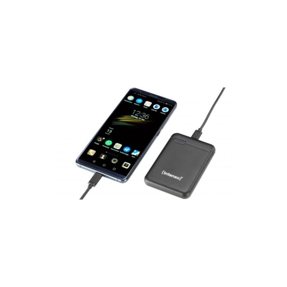 Батарея универсальная Intenso XS10000 10000mAh microUSB, USB-A, USB Type-C, Black (PB930371 / 7313530)