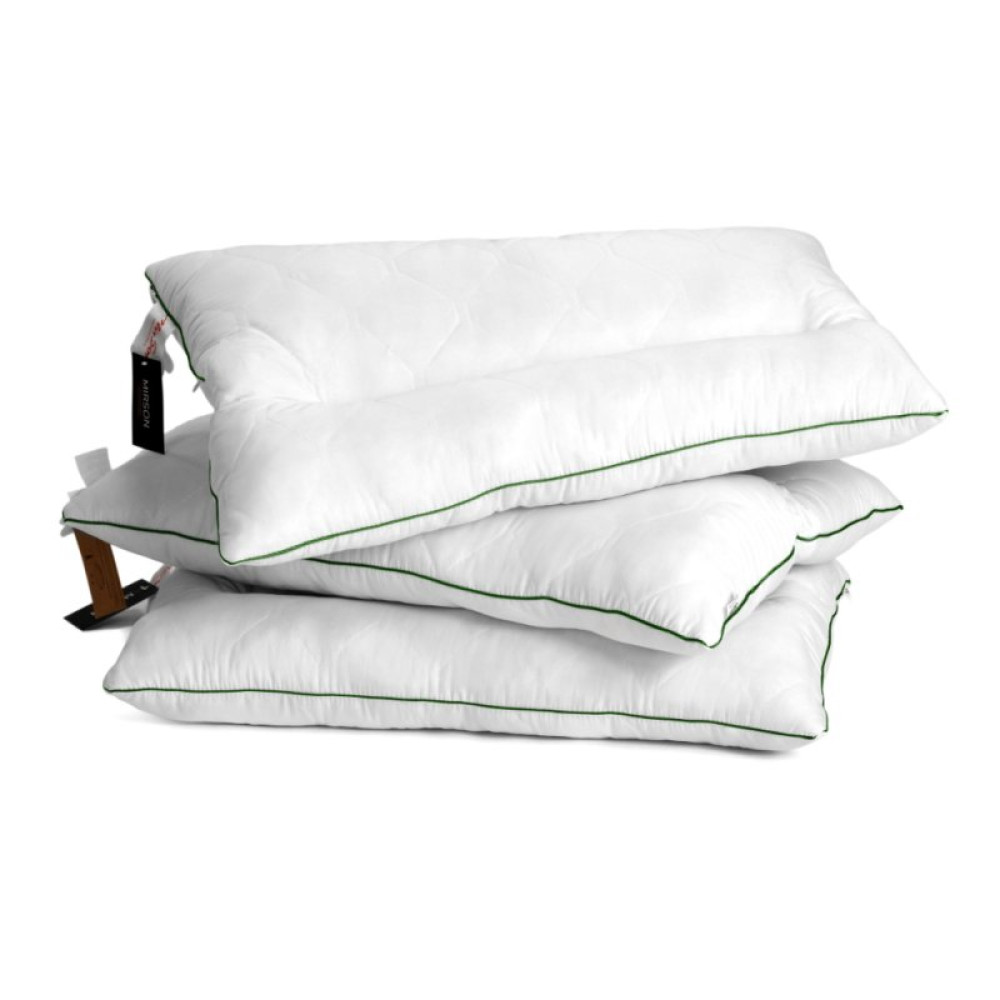 Подушка MirSon ортопедическая Premium Eco Aloe Vera 147 Cредняя 50x70 см (2200000393029) Подушка MirSon ортопедическая Premium Eco Aloe Vera 147 Cредняя 50x70 см (2200000393029)