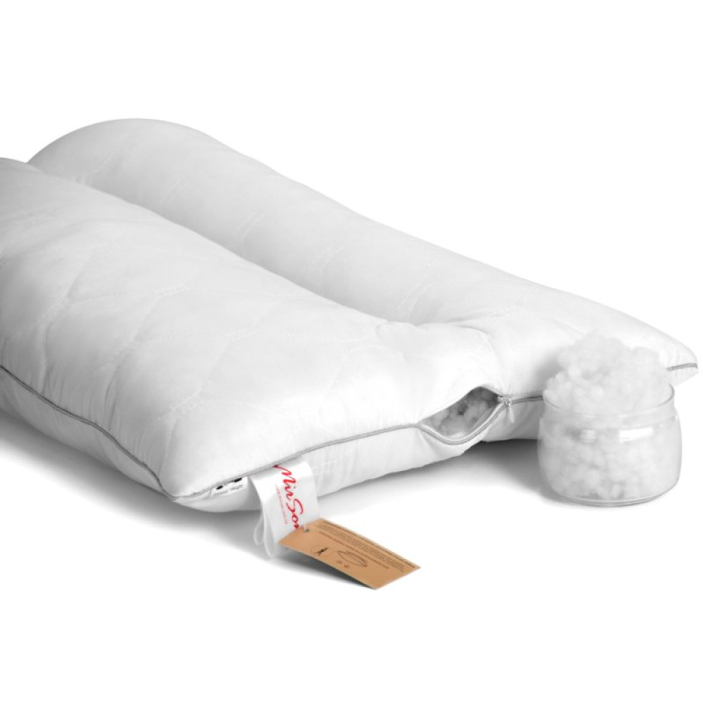 Подушка MirSon ортопедическая Premium Eco Silver 148 Средняя 50x70 см (2200000393036) Подушка MirSon ортопедическая Premium Eco Silver 148 Средняя 50x70 см (2200000393036)