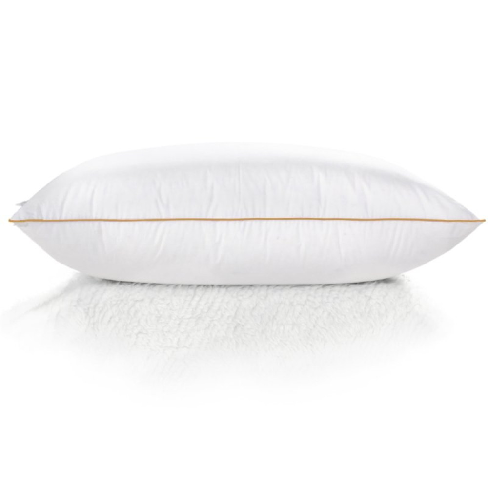 Подушка MirSon пуховая Hand Made De Luxe White 904 средняя 70x70 (2200000555816)