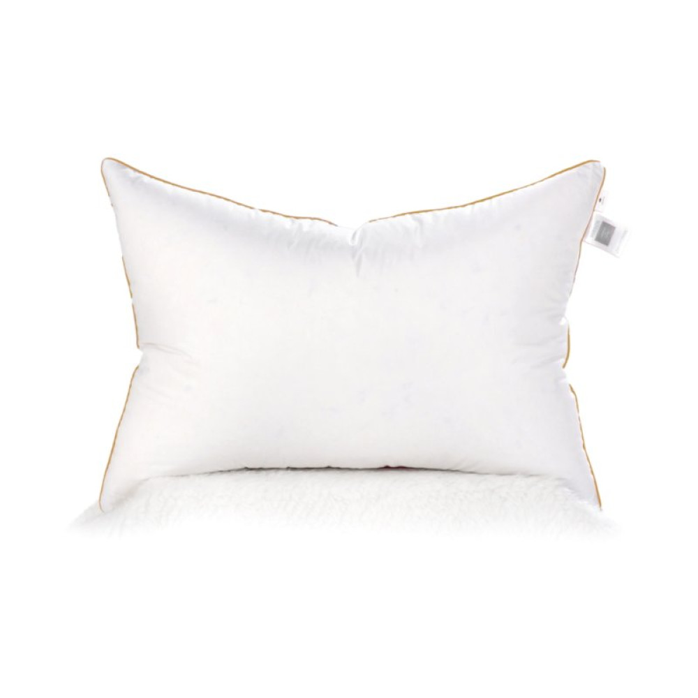 Подушка MirSon пуховая Hand Made De Luxe White 904 средняя 70x70 (2200000555816)