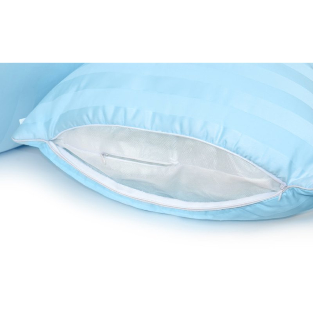 Подушка MirSon шелковая 1252 Valentino Hand Made Natural Silk Kapok Высокая (2200001519015) Подушка MirSon шелковая 1252 Valentino Hand Made Natural Silk Kapok Высокая (2200001519015)