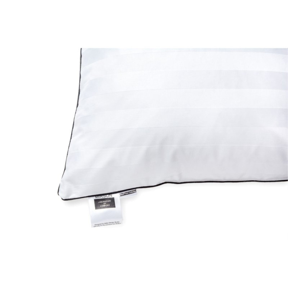 Подушка MirSon 1491 Royal Pearl Hand Made memory effekt Высокая 70х70 см (2200001540491)