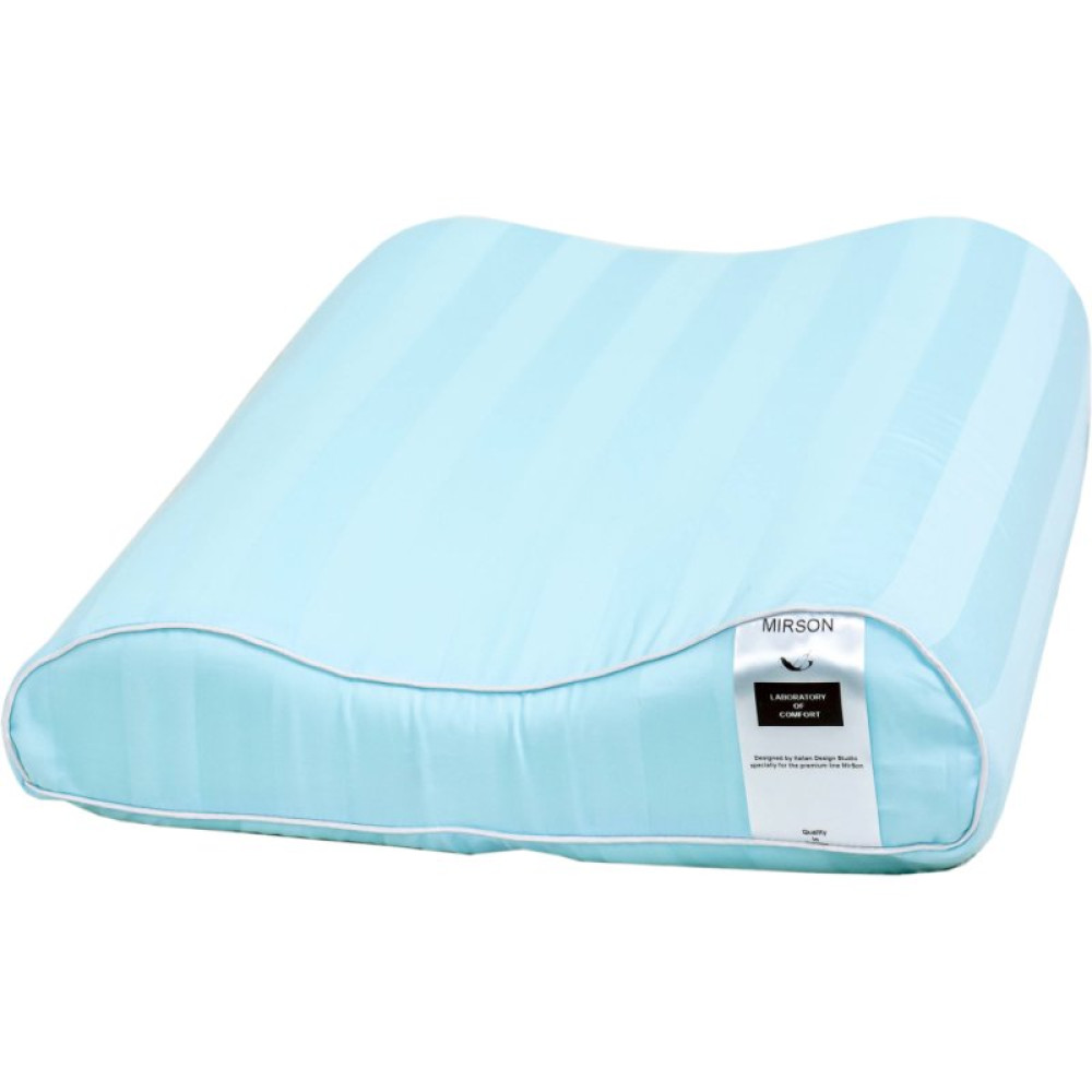 Подушка MirSon ортопедическая №6001 Noble stripe Valentino 58х40х10.5 (2200003260687)