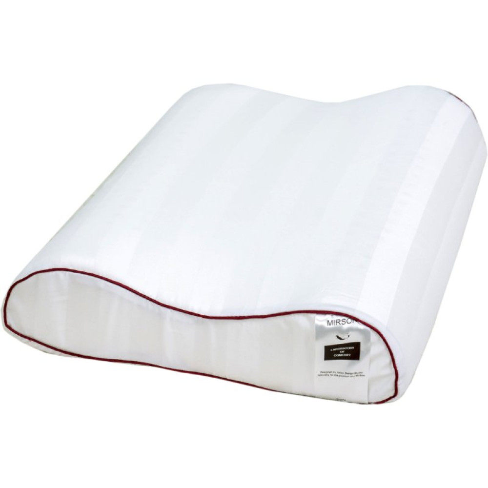 Подушка MirSon ортопедическая №6003 Noble stripe Royal Pearl 58х40х10.5 (2200003260724)