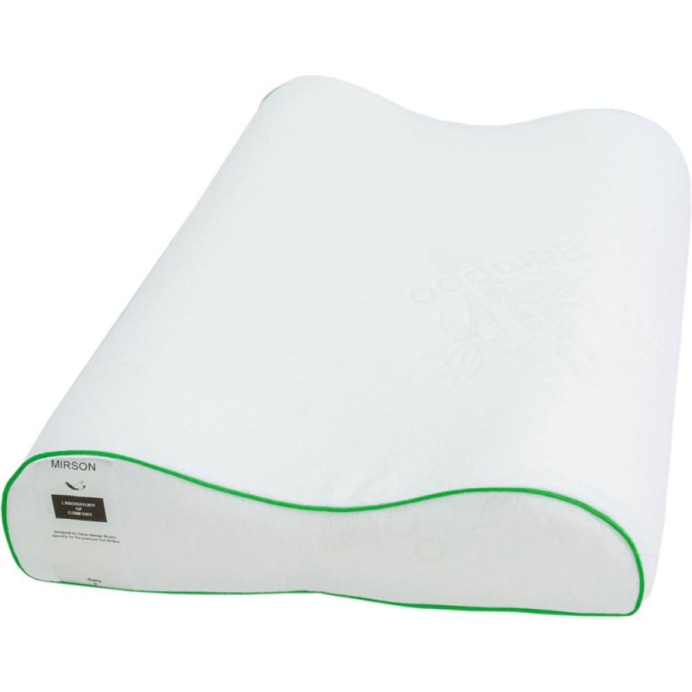 Подушка MirSon ортопедическая №6037 Green nature Julia Aero 58х40х10.5 (2200003261608)