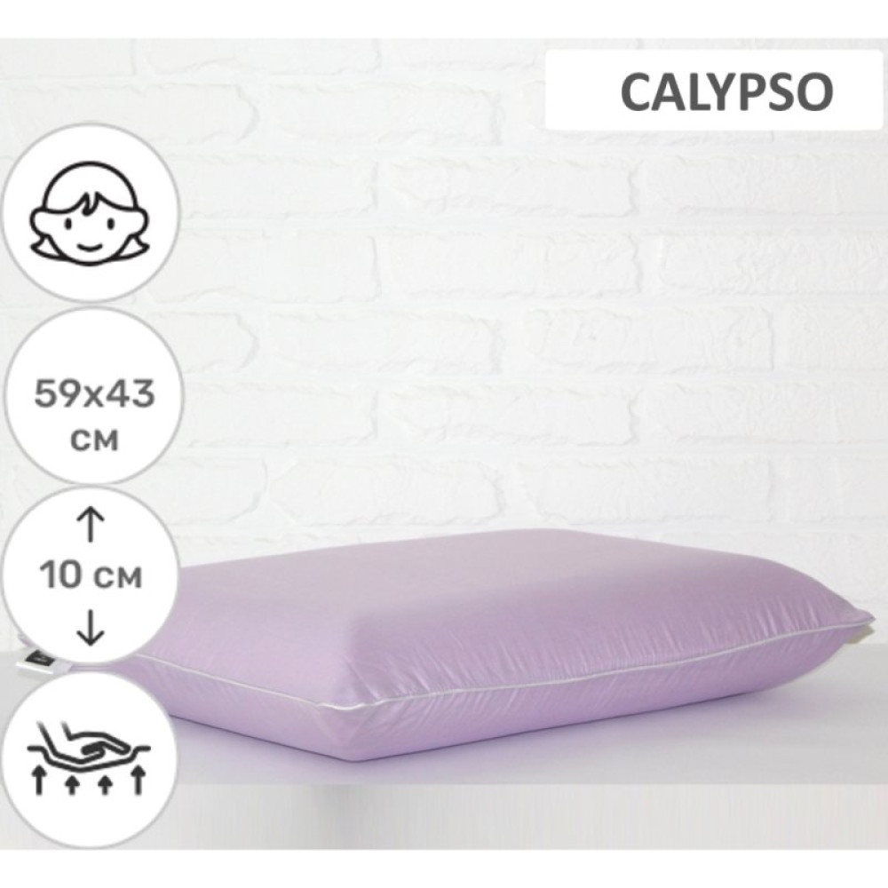Подушка MirSon ортопедическая №6073 Delicate satin Calypso WoMen 59х43х10 (2200003262278)