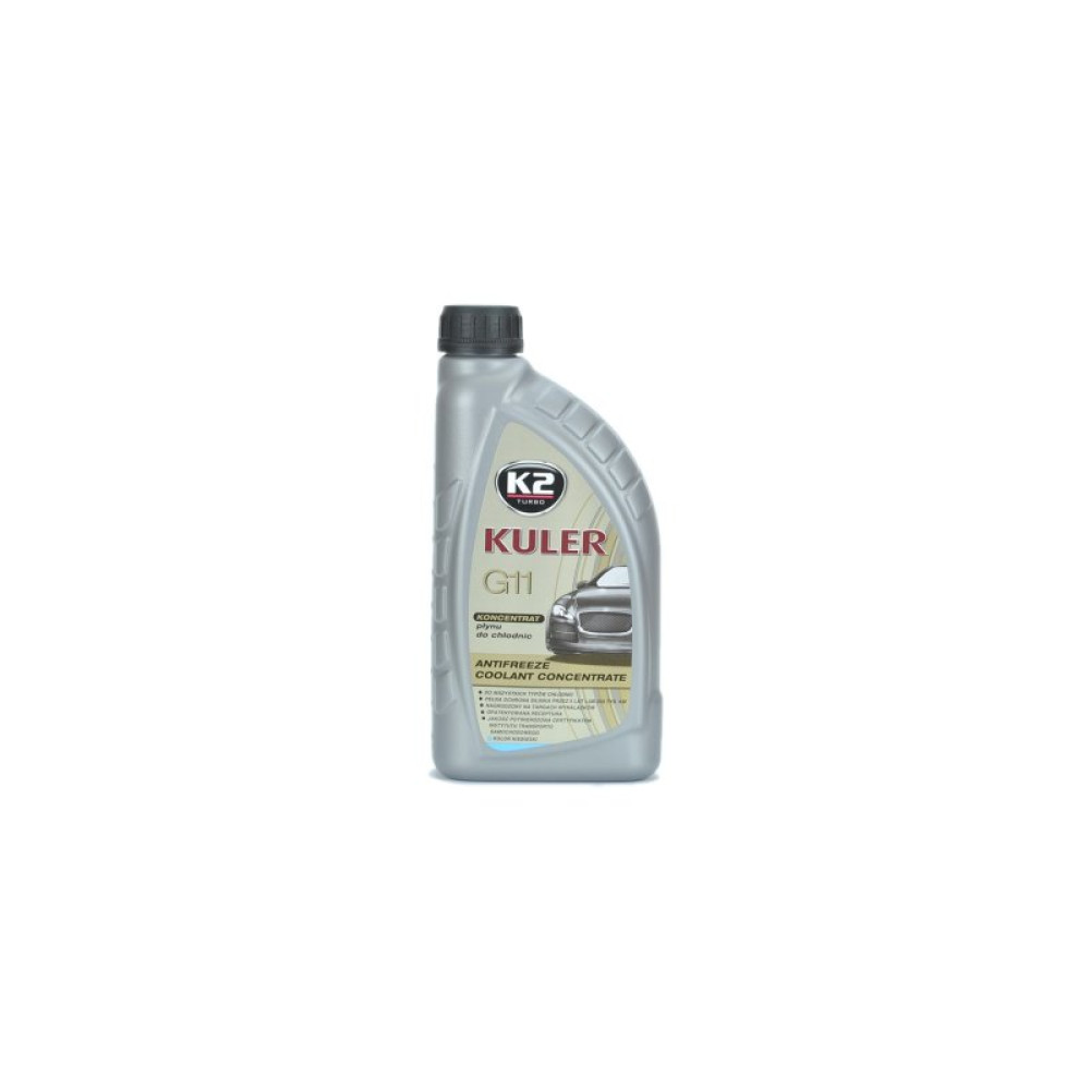 Антифриз K2 KULER KONC. 1л BLUE (T211N)
