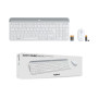 Комплект Logitech MK470 Slim Wireless UA Off-White (920-009205)