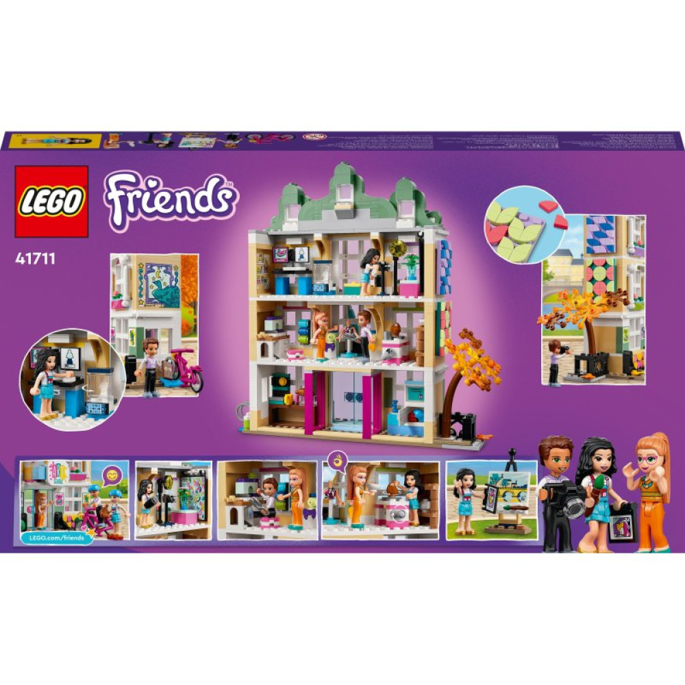 Конструктор LEGO Friends Художественная школа Эммы (41711)
