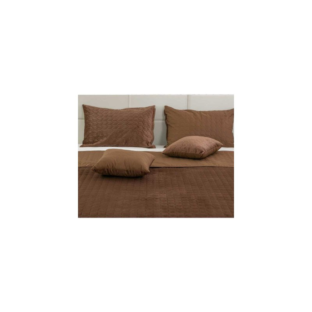 Подушка Руно декоративна Velour Chocolate 40х40 (311.55_Chocolate)