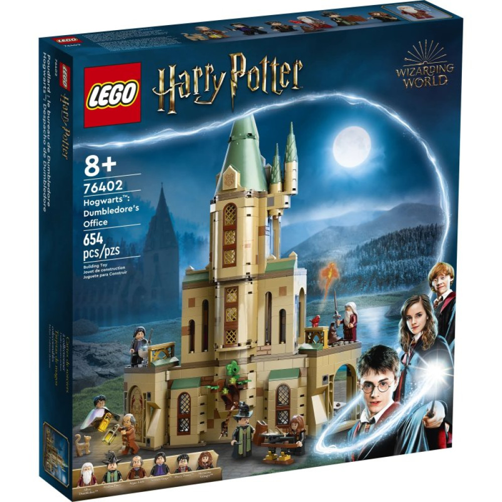 Конструктор LEGO Harry Potter Хогвартс: Кабинет Дамблдора 654 детали (76402)