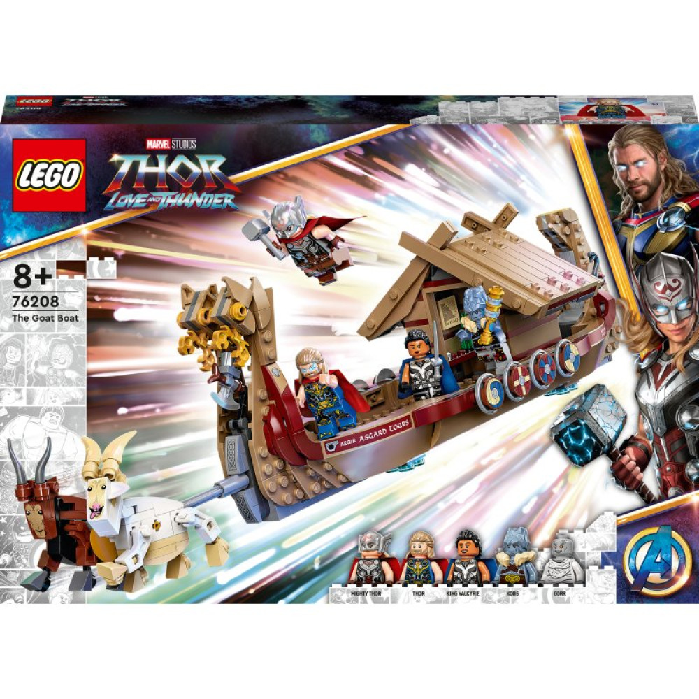Конструктор LEGO Super Heroes Козья лодка 564 детали (76208)