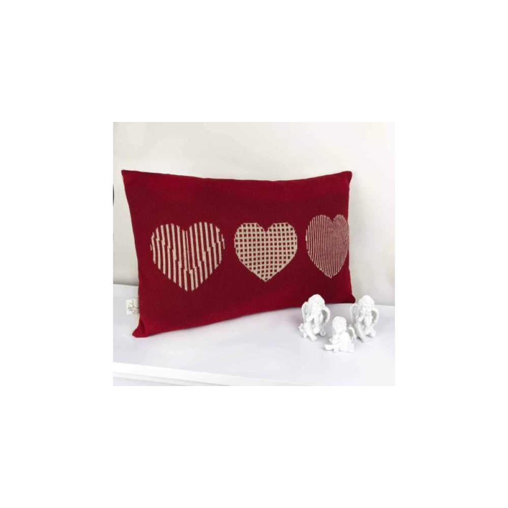 Подушка Прованс Декоративная Сердца 30х45 (4823093436800)