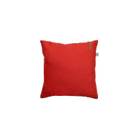 Подушка Прованс Декоративная Scarlet с кожаным декором 45х45 (4823093421394)