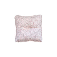 Подушка Прованс Декоративная с пуговицей Bella Розовый витраж 35х35 (4823093416635)