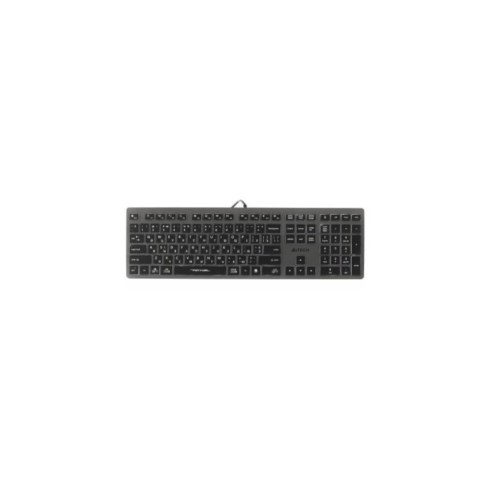 Клавіатура A4Tech FX60H USB Grey White backlit
