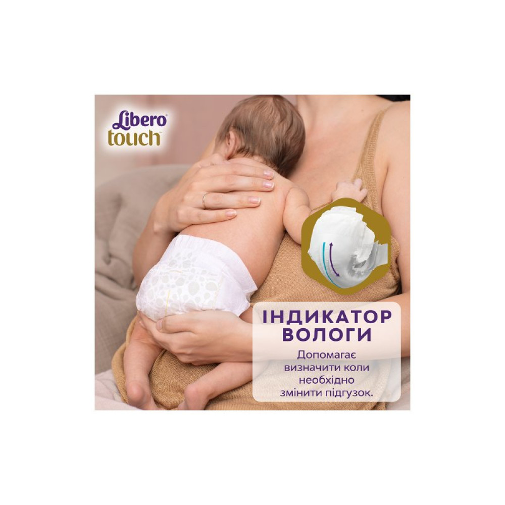 Подгузник Libero Touch Размер 2 (3-6 кг) 62 шт (7322541750071) Подгузник Libero Touch Размер 2 (3-6 кг) 62 шт (7322541750071)