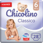 Подгузник Chicolino Medium Classico 6 Размер (16+ кг) 28 шт (4823098410836) Подгузник Chicolino Medium Classico 6 Размер (16+ кг) 28 шт (4823098410836)