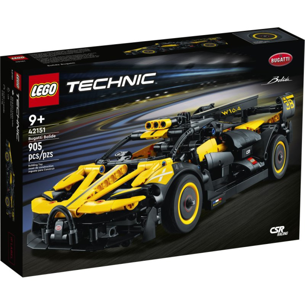 Конструктор LEGO Technic Bugatti Bolide 905 деталей (42151) Конструктор LEGO Technic Bugatti Bolide 905 деталей (42151)