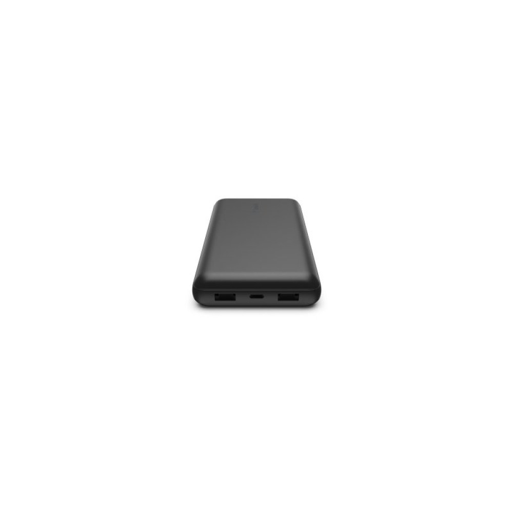 Батарея универсальная Belkin 20000mAh, USB-C, 2*USB-A, 3A, 6" USB-A to USB-C cable, Black (BPB012BTBK)_