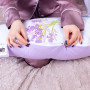 Подушка MirSon для беременных и кормления №8313 Print Line 17-0130 Lavender sea Бязь 30х170х20 см (2200006200383)