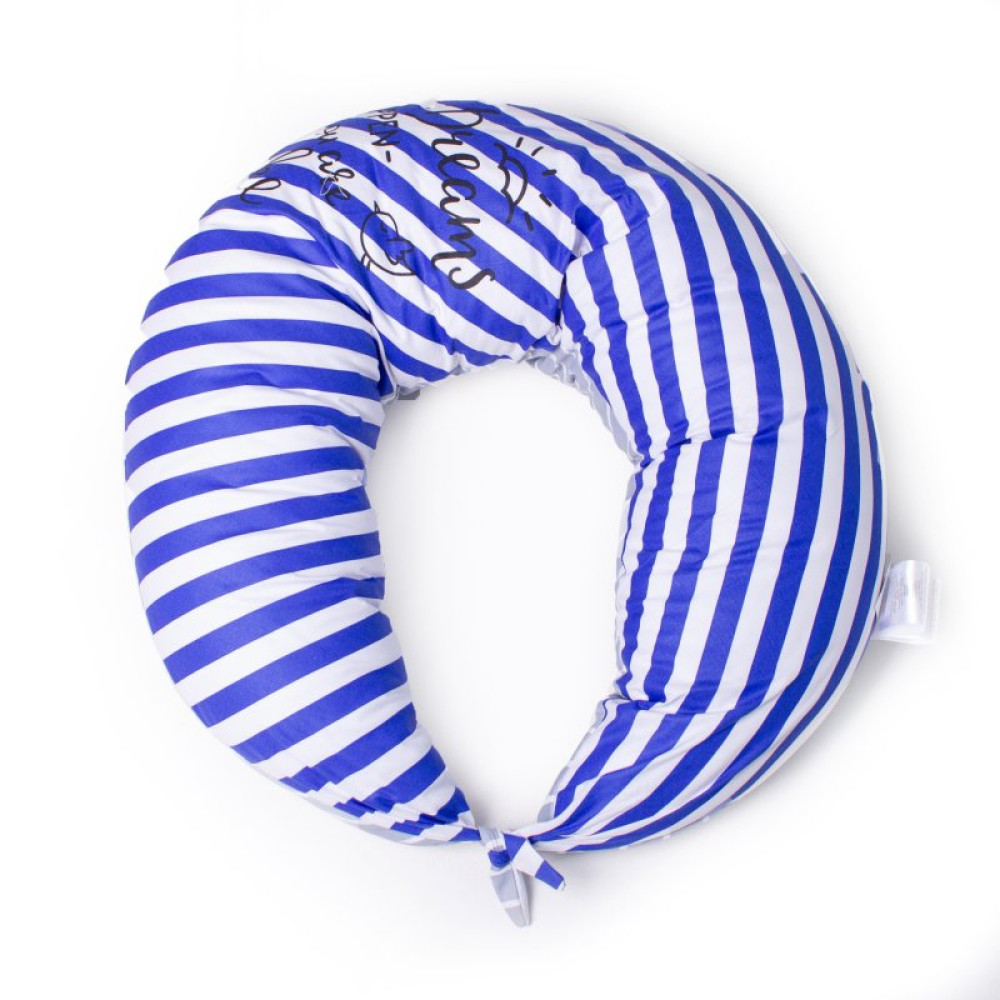 Подушка MirSon для беременных и кормления №8318 Print Line 18-002 Silvi Бязь 30х170х20 см (2200006200437)