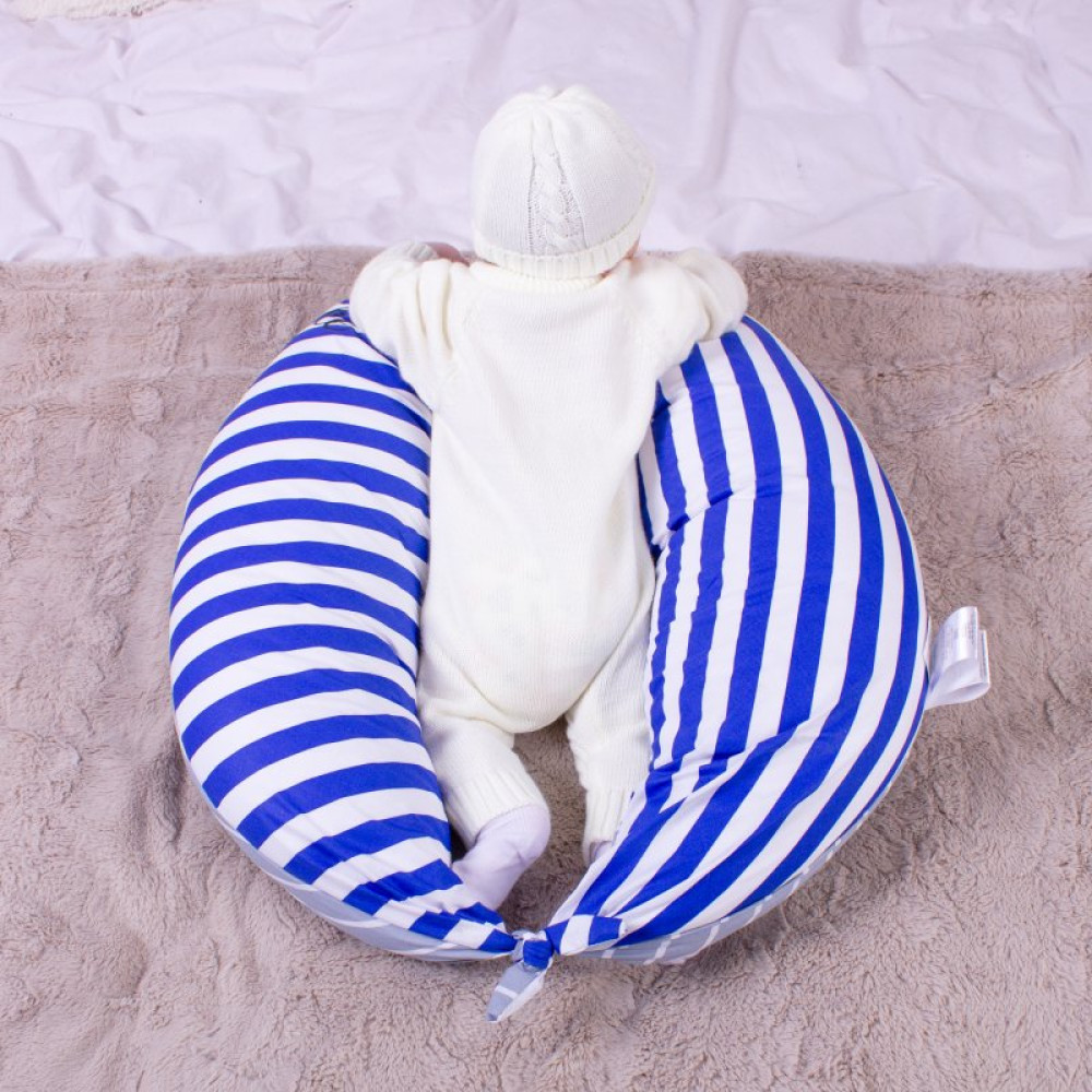 Подушка MirSon для беременных и кормления №8318 Print Line 18-002 Silvi Бязь 30х170х20 см (2200006200437)