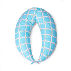 Подушка MirSon для беременных и кормления №8319 Print Line 18-444 Gracia Бязь 30х170х20 см (2200006200444)