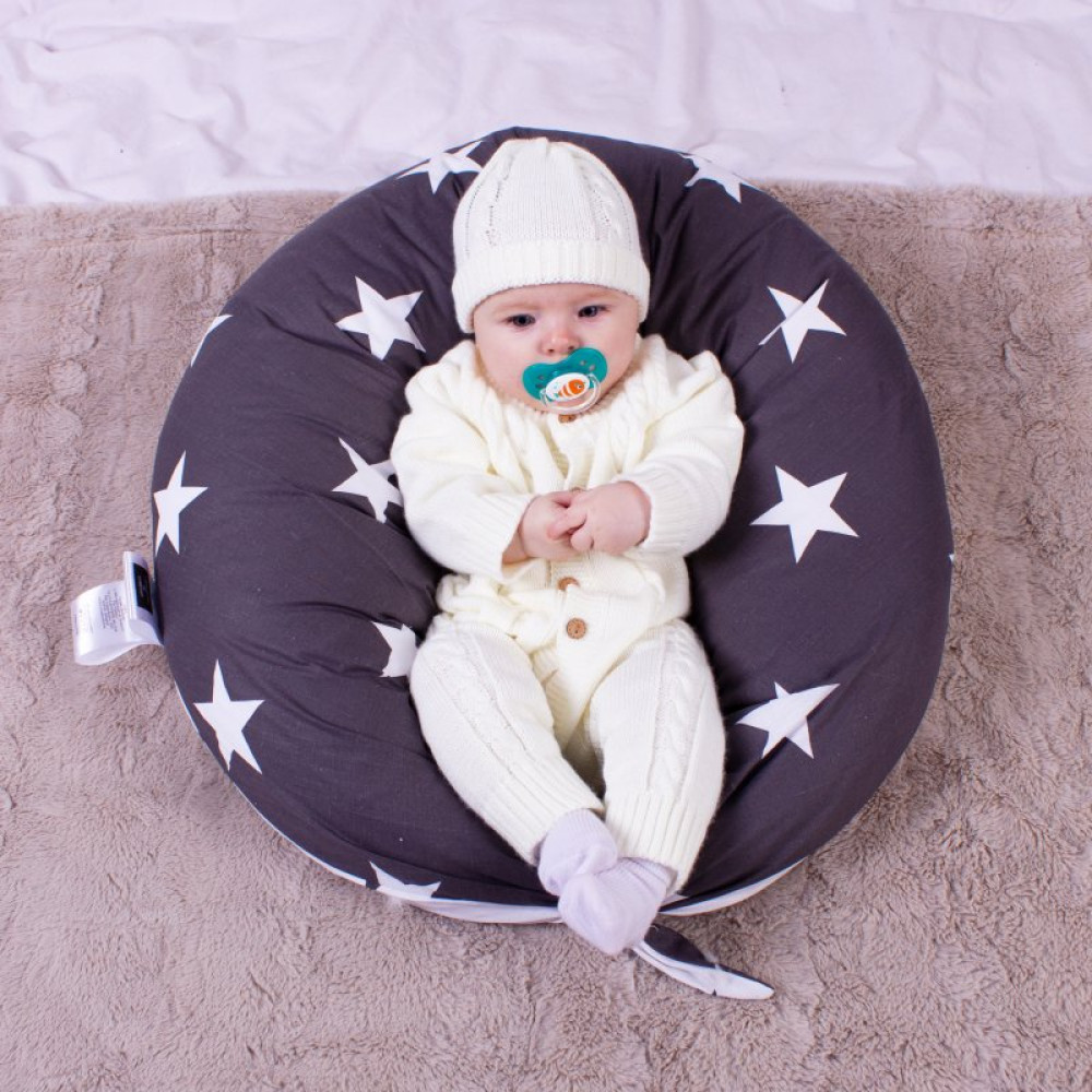 Подушка MirSon для беременных и кормления №8321 Print Line 17-0030 Berto Бязь 30х170х20 см (2200006200468)